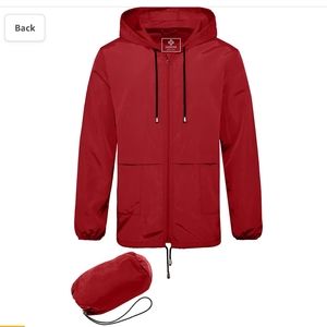 Gemyse Focus On Ski Men's Jacket Waterproof Windbreaker Hooded Small New